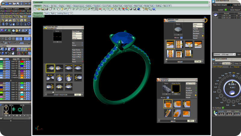 Jewelry CAD software Jewelry CAD software